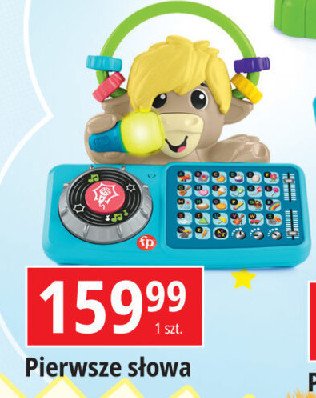 Zabawka edukacyjna jak literki i słówka Fisher-price promocja w Leclerc