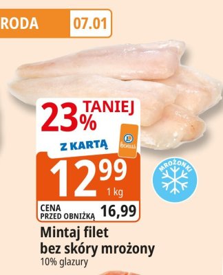 Mintaj promocja w Leclerc
