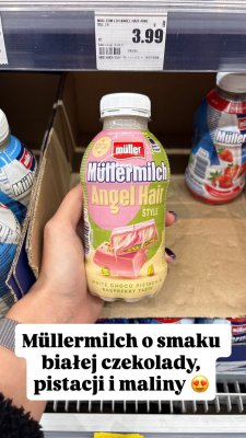 Nap贸j mleczny promocja w Intermarche
