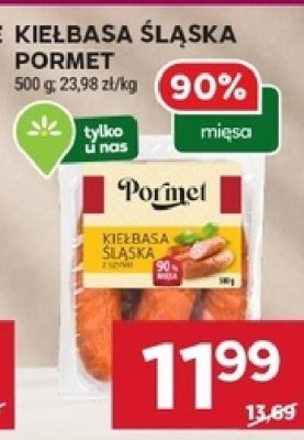 Kiełbasa śląska Pormel promocja w Stokrotka