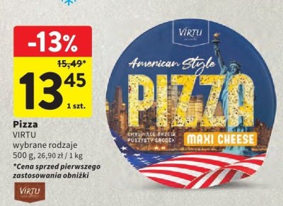 Pizza VIRTU wybrane rodzaje promocja w Intermarche