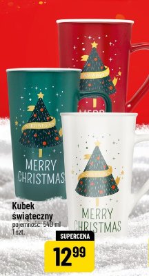 Kubek świąteczny choinka promocja w POLOmarket