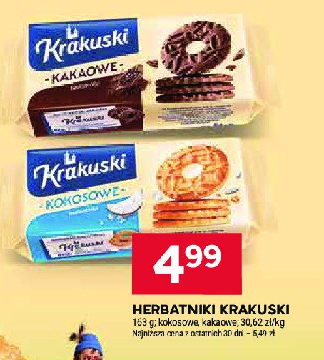 Ciastka kakaowe Krakuski Krakuski bahlsen promocja