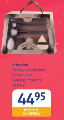 Zestaw akcesoriów intervion do makijażu Glowing Moment promocja w Drogerie DM