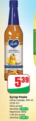 Syrop Paola promocja w Dino