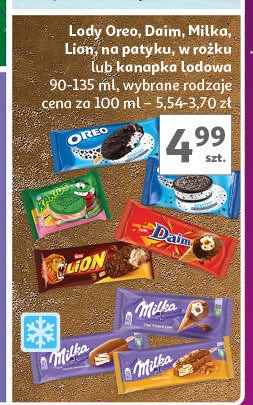 Rożek chocolate & vanilla Milka ice cream promocja