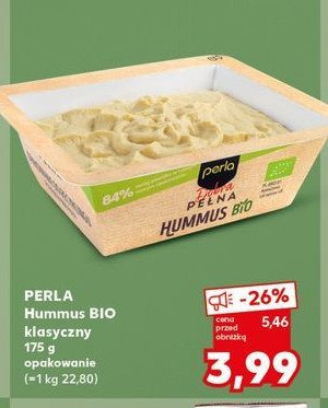 Hummus klasyczny bio Perla promocja w Kaufland