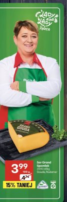 Ser Grand Spomlek Gouda, Radamer promocja w Delikatesy Centrum