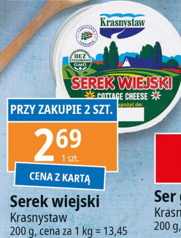 Serek wiejski Krasnystaw promocja w Leclerc