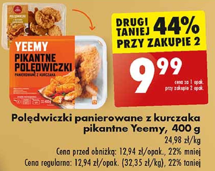 Polędwiczki z kurczaka panierowane Danie express promocja
