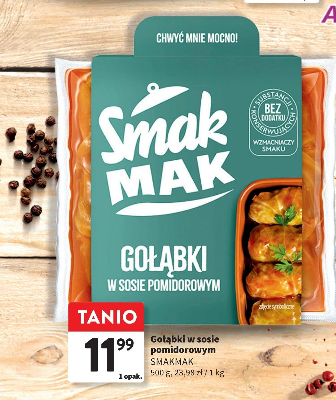 Gołąbki z sosem pomidorowym Smak mak promocja