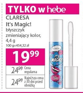 B艂yszczyk zmienij膮cy kolor promocja