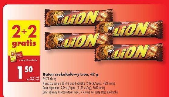 Baton Lion standard promocja