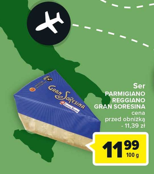 Ser parmigiano reggiano Gran soresina promocja