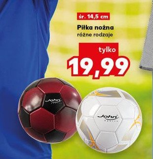 Piłka nożna 14.5 cm John promocja w Kaufland