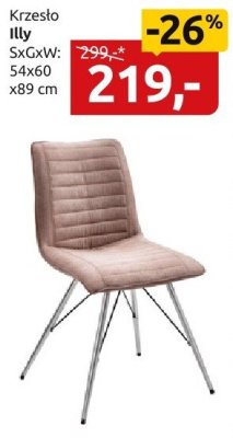 Krzesło Lily Black Red White promocja