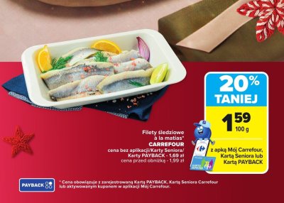 Filety śledziowe à la matias Carrefour promocja w Carrefour