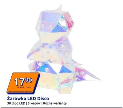 Żarówka LED Disco promocja w Action