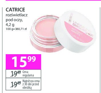 Rozświetlacz pod oczy Catrice promocja