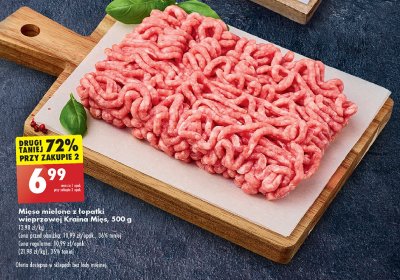 Mięso mielone z łopatki wieprzowej Kraina mięs promocja