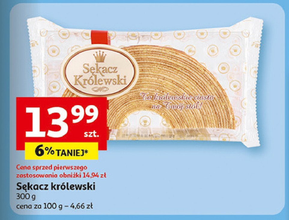 Sękacz królewski Secpol promocja