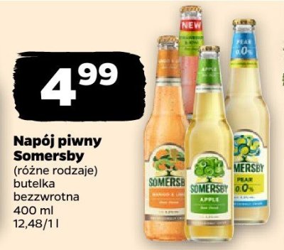 Napój piwny Somersby promocja w Netto