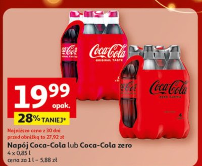 Napój promocja w Auchan