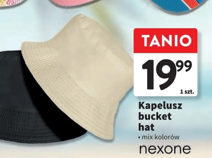 Kapelusz bucket hat Nexone promocja