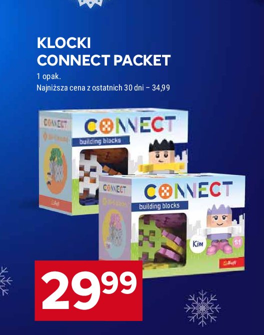 Klocki connect pocket girl Trefl promocja