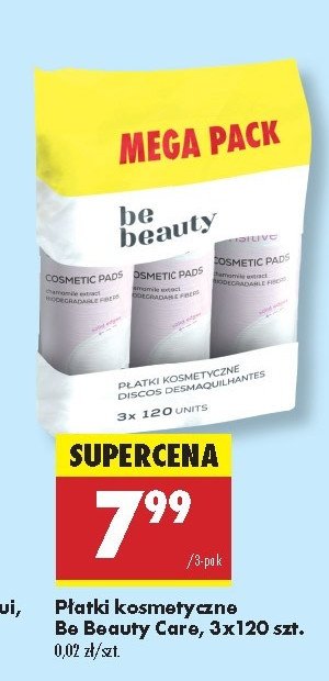 Płatki kosmetyczne soft touch Be beauty Be beauty care promocja