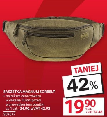 Saszetka MAGNUM SORBELT promocja w Selgros