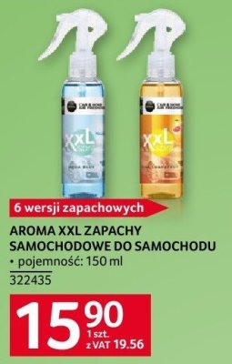 Zapachy samochodowe Aroma XXL promocja w Selgros
