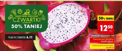 Pitahaja czerwona promocja w Biedronka