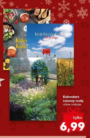 Kalendarz ścienny promocja w Kaufland