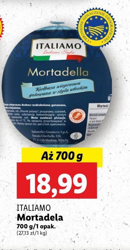 Mortadela Italiamo promocja