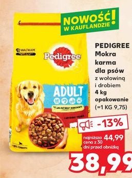 Karma dla psa wo艂owina i dr贸b Pedigree promocja