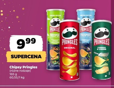 Chipsy (różne rodzaje) Pringles promocja w Netto
