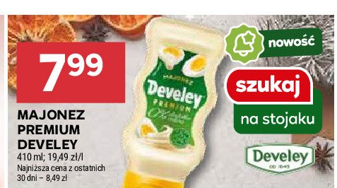 Sos czosnkowy Develey promocja