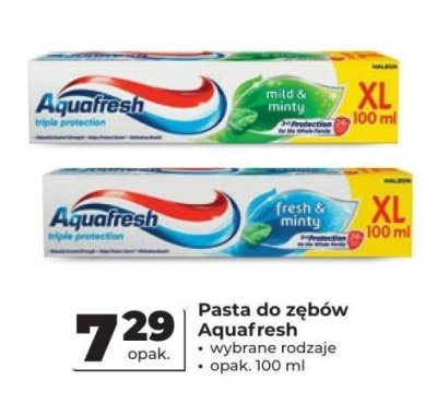 Pasta do zębów Aquafresh promocja w Odido