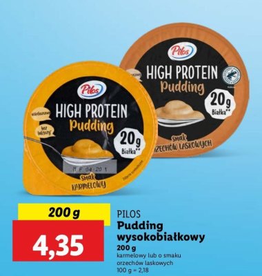 Pudding proteinowy karmelowy PILOS HIGH PROTEIN promocja