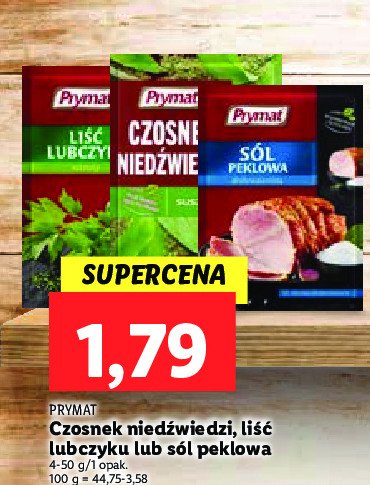 Li艣膰 lubczyku Prymat promocja