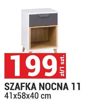Szafka nocna SZAFKA NOCNA 11 41x58x40 cm promocja w Merkury Market