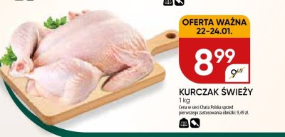 Kurczak świeży promocja w Chata Polska