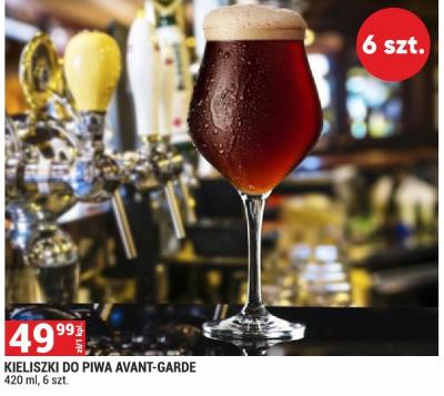 Kieliszki do piwa Avant-Garde 420 ml, 6 szt. promocja w Merkury Market