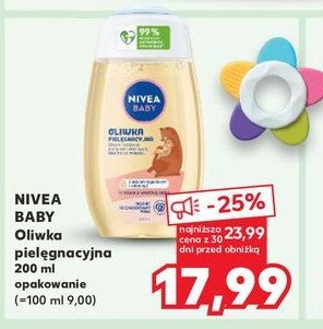 Oliwka pielęgnacyjna dla dzieci Nivea baby promocja w Kaufland