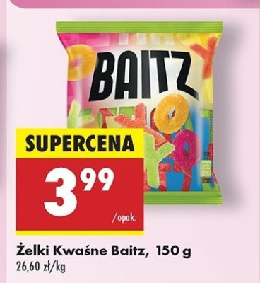 Żelki kwaśne Baitz promocja