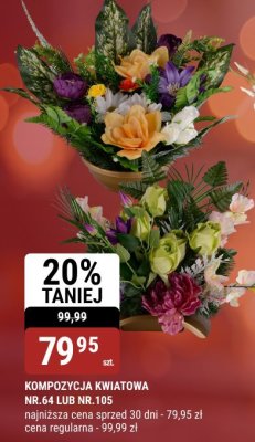 Kompozycja kwiatowa promocja w bi1