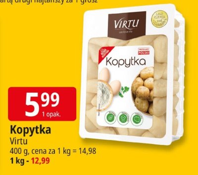 Kopytka Virtu promocja w Leclerc
