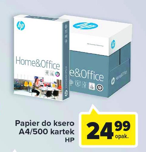 Papier ksero home&office 500 arkuszy Hp promocja