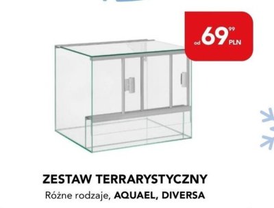 Zestaw terrarystyczny, różne rodzaje promocja w Aquael zoo